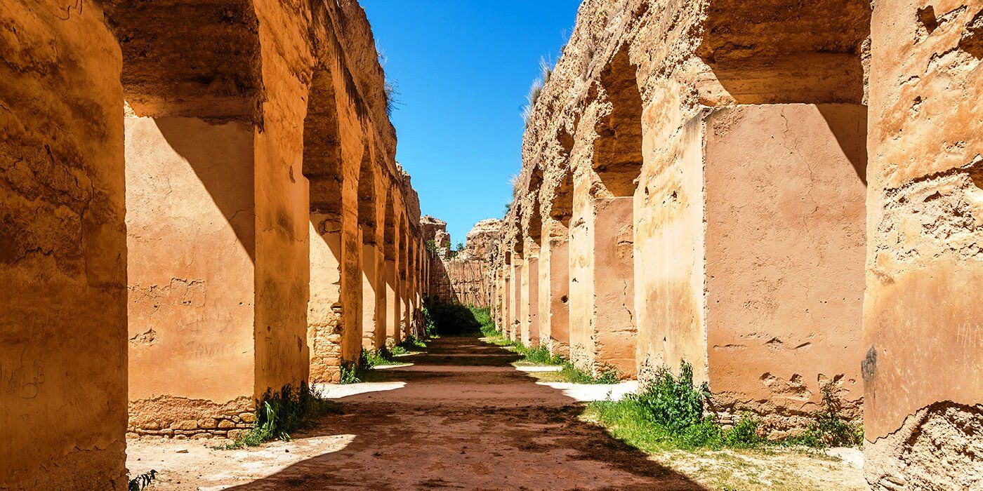 Caballerizas Reales en Meknes